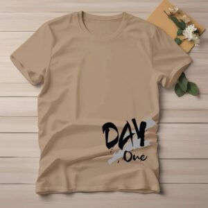 Export Quality 100% Cotton Round Neck Printed T-shirt