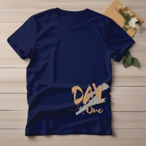 Export Quality 100% Cotton Round Neck Printed T-shirt