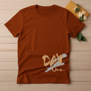 Export Quality 100% Cotton Round Neck Printed T-shirt