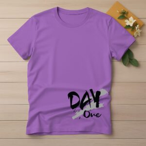 Export Quality 100% Cotton Round Neck Printed T-shirt