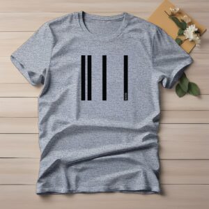 Export Quality 100% Cotton Round Neck Printed T-shirt